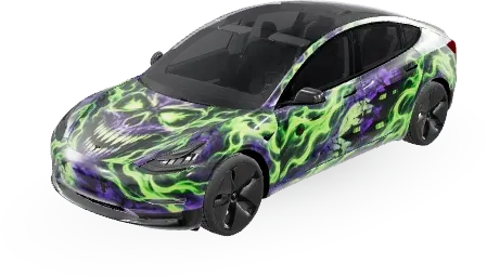 Fatasma (fatasma) – Tesla Model 3 Wrap