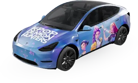KPop – Tesla Model Y wrap