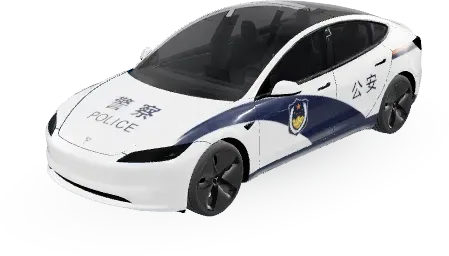model3+ police – Tesla Model 3 wrap