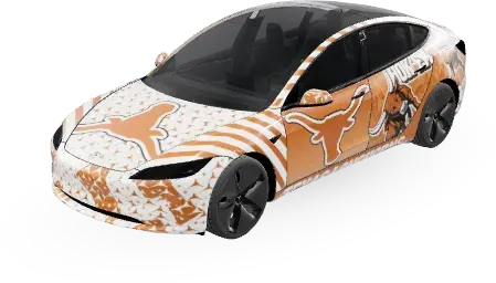 Hook Em – Tesla Model 3 Wrap