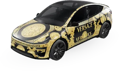 Versace – covering Tesla Model Y