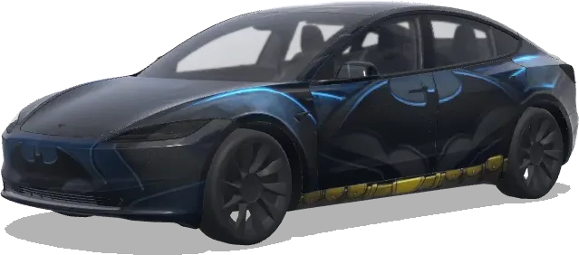 Batman (batman) – Tesla Model 3 Wrap