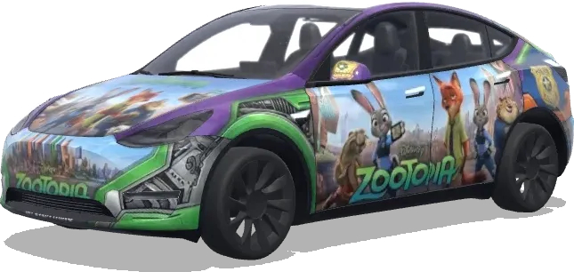 Dongwu (dongwu) – wrap para Tesla Model Y