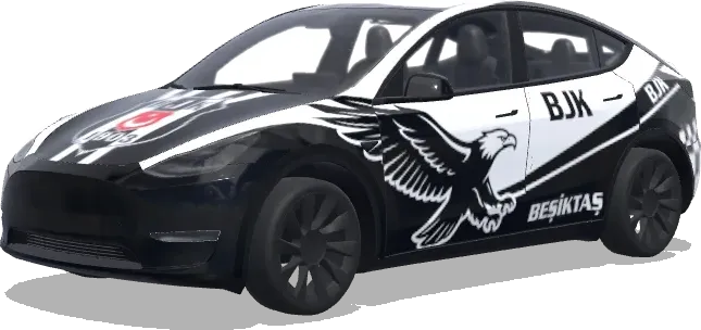 貝西克塔斯 – 特斯拉 Model Y 塗裝
