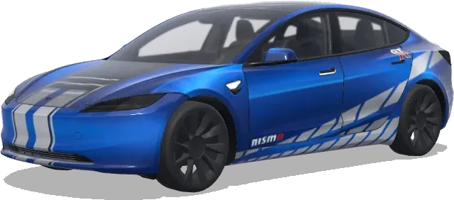 Fast & Furious Skyline (Fast & Furious Nissan skyline GTR R34) – Tesla Model 3 Wrap