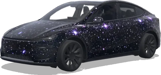 奢華閃耀黑鑽 – 特斯拉 Model Y 塗裝
