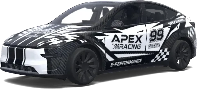 Apex Racing 99 – Tesla Model Y wrap