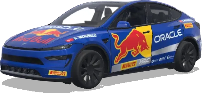 Red Bull F1 Kaan Merdoglu – Tesla Model Y Wrap