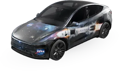 SpaceX – Tesla Model Y Wrap