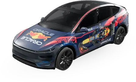Oracle Red Bull Racing (오라클 레드불 레이싱) – оклейка Tesla Model Y L