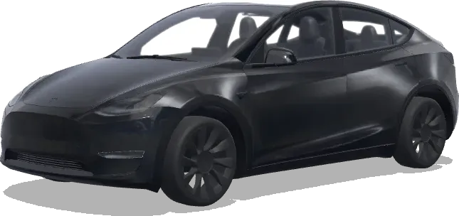 Черные стойки и зеркала (루프필러와 백미러를 검정색으로 바꿔줘) – оклейка Tesla Model Y