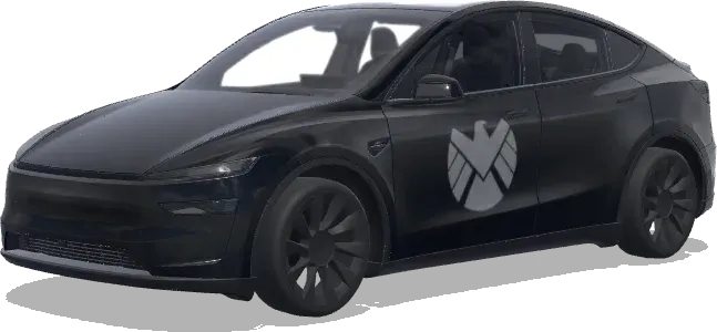 SHIELD 마트 블랙 – 테슬라 Model Y 랩핑