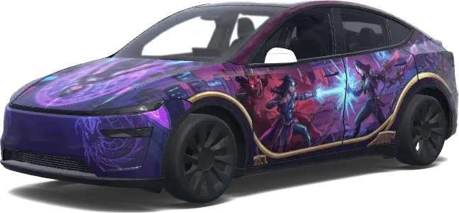 K-Pop Dämonenjäger (kpop demon hunter.) – Tesla Model Y Wrap