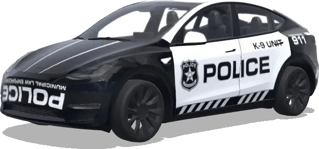 K-9 Unit Police Tesla – Tesla Model Y wrap