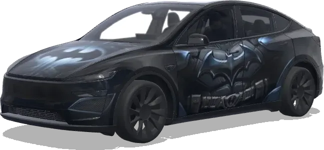 Бэтмен (make high quality design for a batman) – оклейка Tesla Model Y