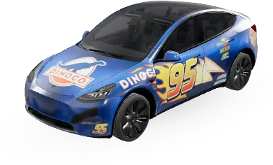 Crome dnico – Tesla Model Y Wrap
