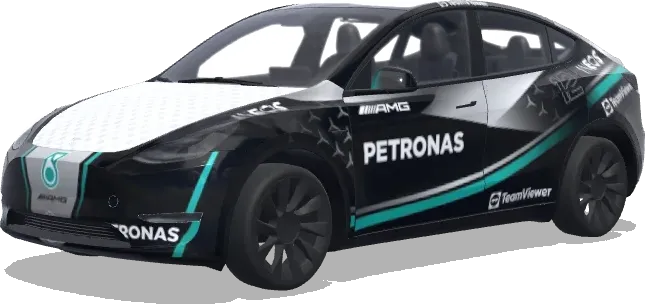 Petronas AMG Edition – Tesla Model Y Wrap