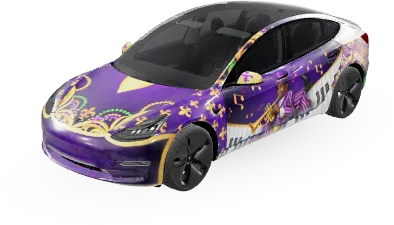 ノラ (Nola) – テスラ Model 3 ラッピング