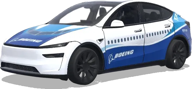 Aviation Style – Tesla Model Y wrap
