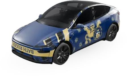 Bath Rugby – Tesla Model Y Wrap