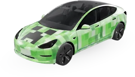 CREEPER – Tesla Model 3 wrap