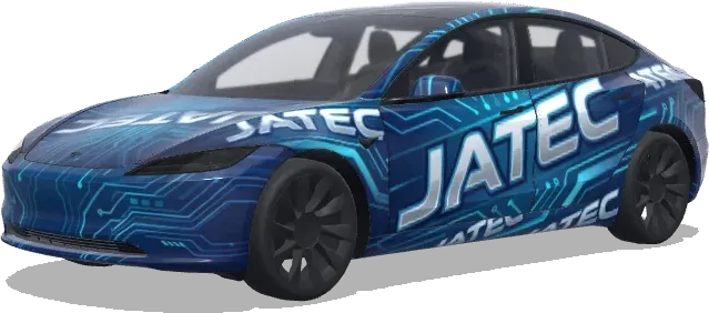 Jatec AS Logo (jatec as logo) – Tesla Model 3 Wrap