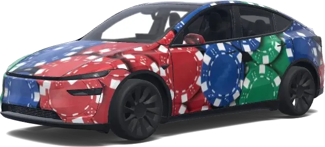 High Roller Wrap – Tesla Model Y wrap