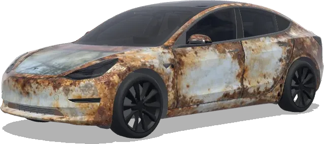 锈蚀风格(Rust) – 特斯拉 Model 3 涂装