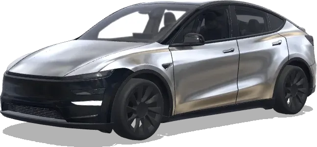 메탈릭 퀵실버 – 테슬라 Model Y 랩핑
