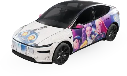 Derpy – Tesla Model Y Wrap