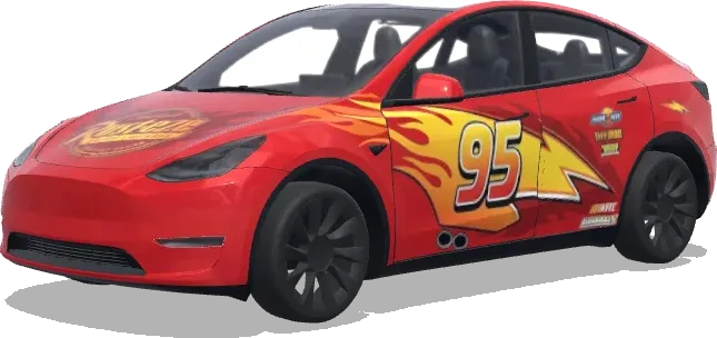 라이트닝 맥퀸 – 테슬라 Model Y 랩핑