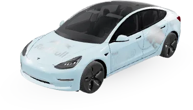 Red Bull Ice (Red Bull iced) – Tesla Model 3 Wrap