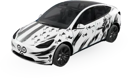 Бретань (Bretagne Gwenn ah Du) – оклейка Tesla Model Y