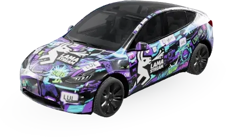 LAMASTREAM – Tesla Model Y Wrap