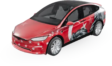 TURKİC – Tesla Model X Wrap