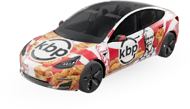 KBP-KFC – 테슬라 Model 3 랩핑