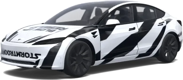Star Wars Stormtrooper – Tesla Model 3 Wrap