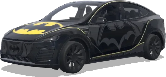 배트맨 배트모빌 랩 (Batman Batmobil) – 테슬라 Model Y 랩핑
