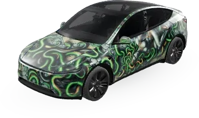 美杜莎(Medusa) – 特斯拉 Model Y 塗裝