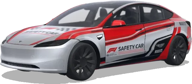 F1 세이프티카 (F1 safety car) – 테슬라 Model 3 랩핑