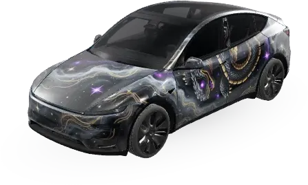 Сюань (玄) – оклейка Tesla Model Y