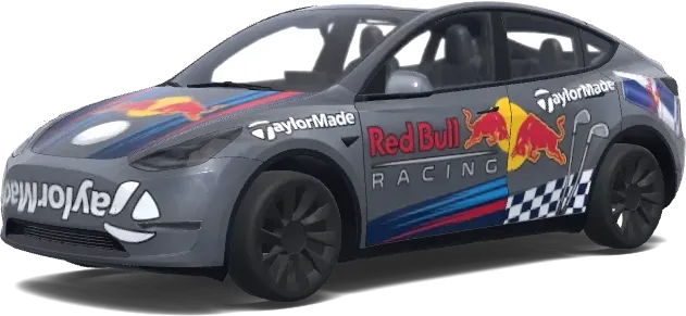 TaylorMade Red Bull – Tesla Model Y Wrap