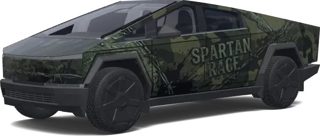 Spartan Beast – Tesla Cybertruck wrap
