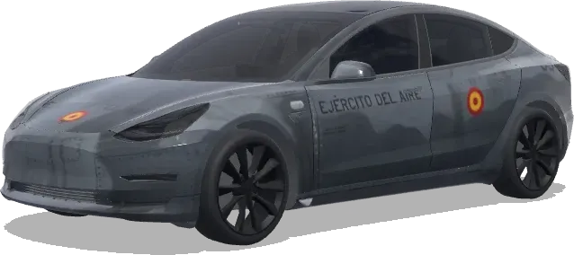 Casa C-295 gris militar (casa c-295 military grey, spanish air force..) – wrap para Tesla Model 3