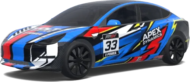 Apex Dynamics 33 – Tesla Model 3 Wrap