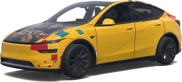 Light for me (Musk & Jensen) (Light for me(Musk&Jensen)) – Tesla Model Y Wrap