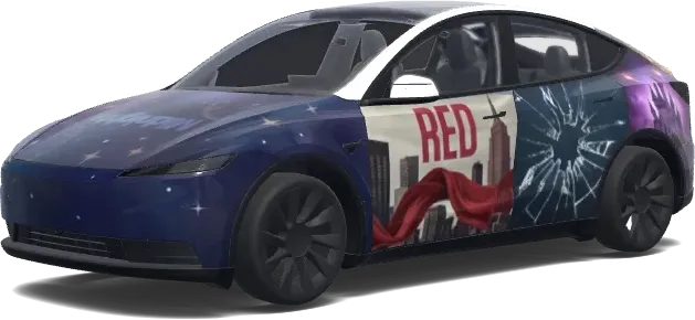 Taylor Swift Eras Tour (Taylor Swift Eras Tour theme.) – wrap para Tesla Model Y