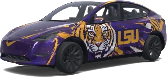 Fill in all panels – Tesla Model Y wrap