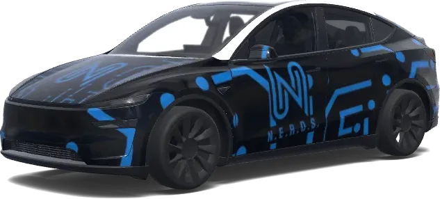 Logo y Colores Personalizados – wrap para Tesla Model Y