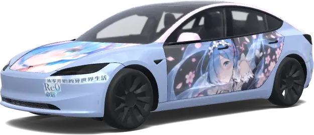 RE0_Rem – Tesla Model 3 Wrap